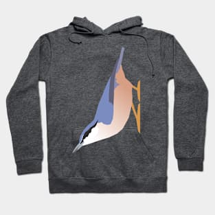 Graphic Nature - Eurasian Nuthatch Hoodie